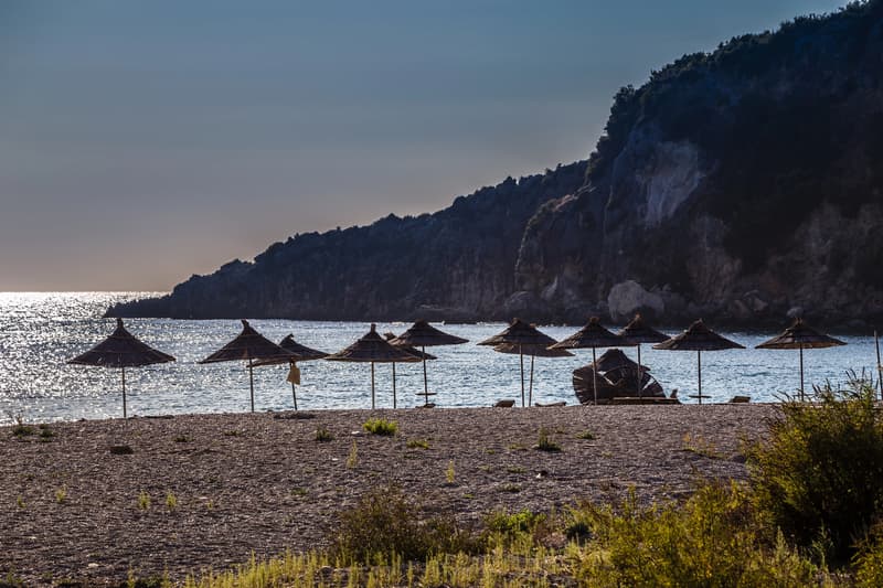 Livadi, una de las mejores playas de Albania