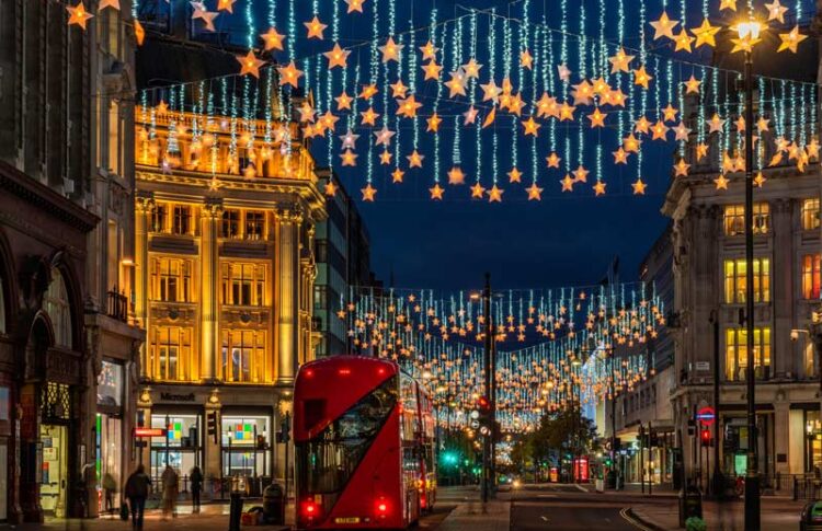 Londres en Navidad