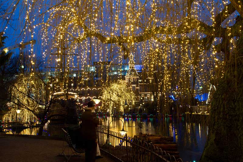 Luces de Navidad de Copenhague