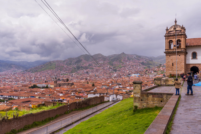Mirador de San Cristóbal en Cusco