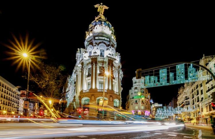 Madrid en Navidad
