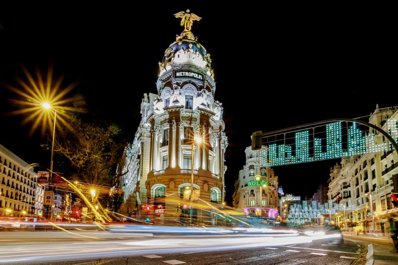 Madrid en Navidad