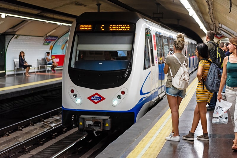 metro de Madrid ruta 1 día