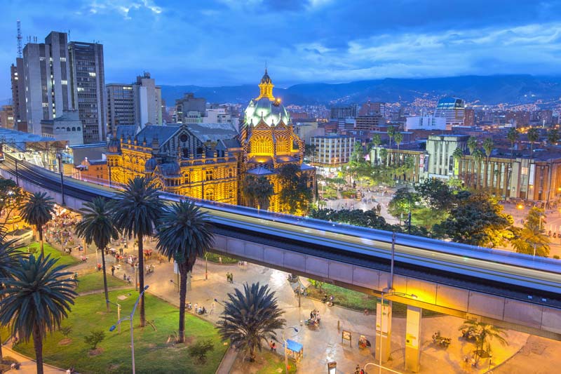 Medellín, conexión a internet en Colombia