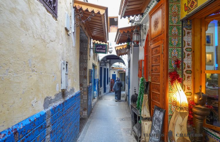 Medina de Tánger en la ruta por el norte de Marruecos