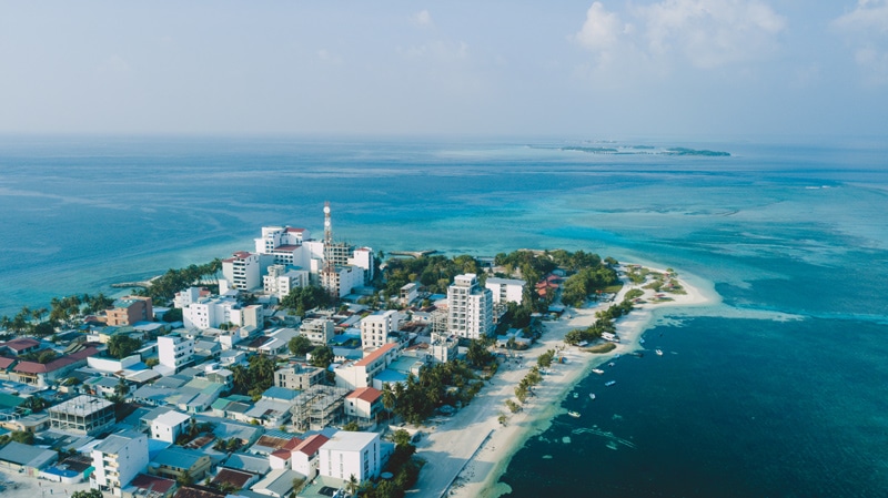Maafushi islas en Maldivas más visitadas