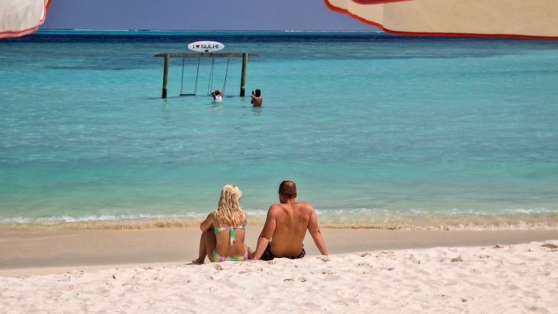 Gulhi islas en Maldivas