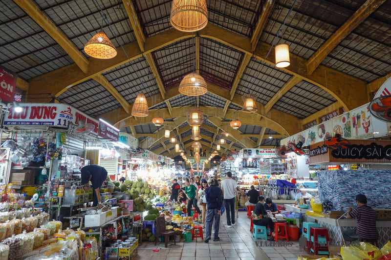 Mercado de Ben Thanh que ver en ho chi minh