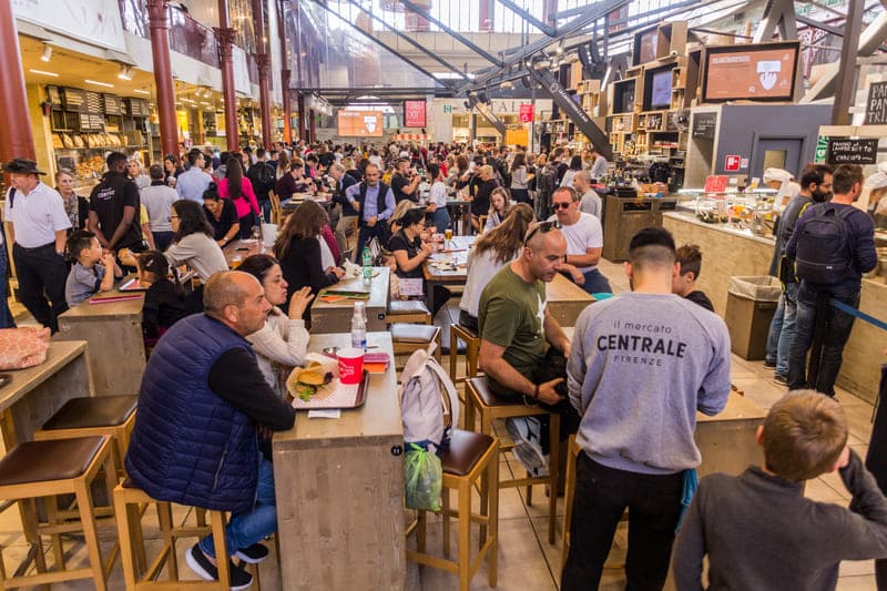 mercado central florencia en 4 días