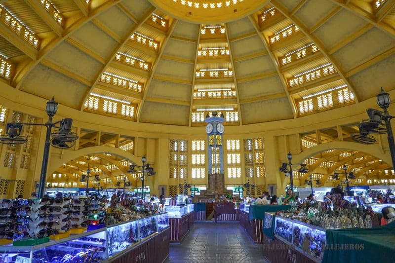 mercado central que ver en Phnom Penh