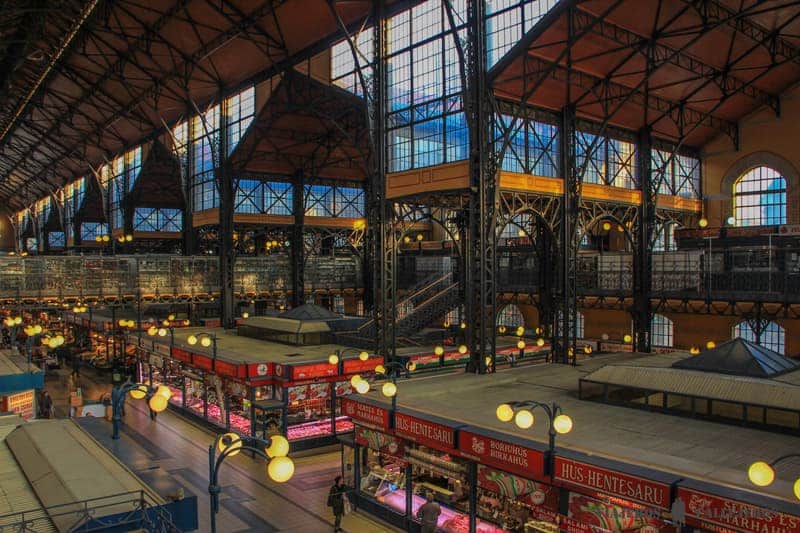Mercado Central en el Budapest en 4 días