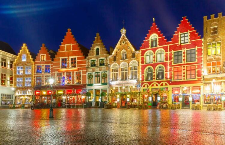 Mercados navideños de Brujas