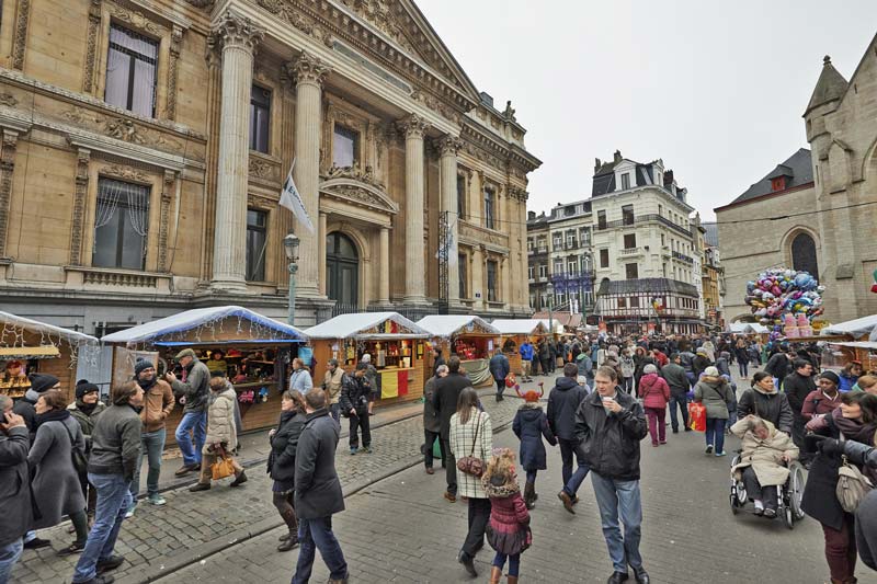 Mercados navideños en Bruselas