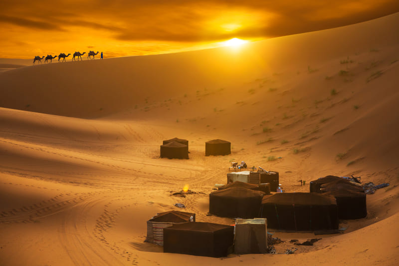 merzouga marrakech en 4 días