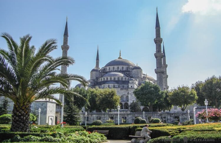Mezquita Azul en el Estambul en dos días