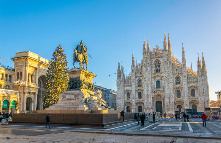 Milan en Navidad