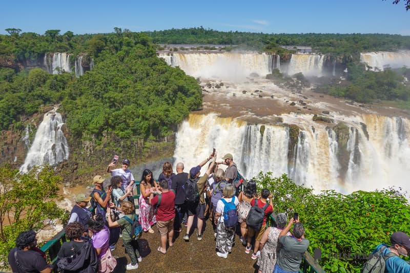 Mirador Cataratas de Iguazú Brasil