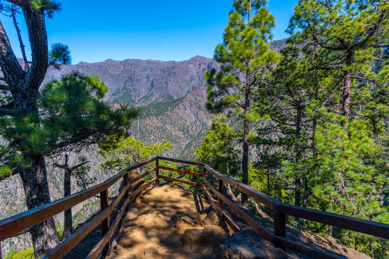 Mirador de la Cumbrecita, ruta por La Palma
