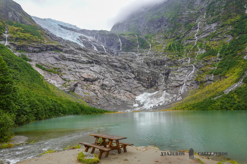 Mirador al Glaciar Bøyabreen