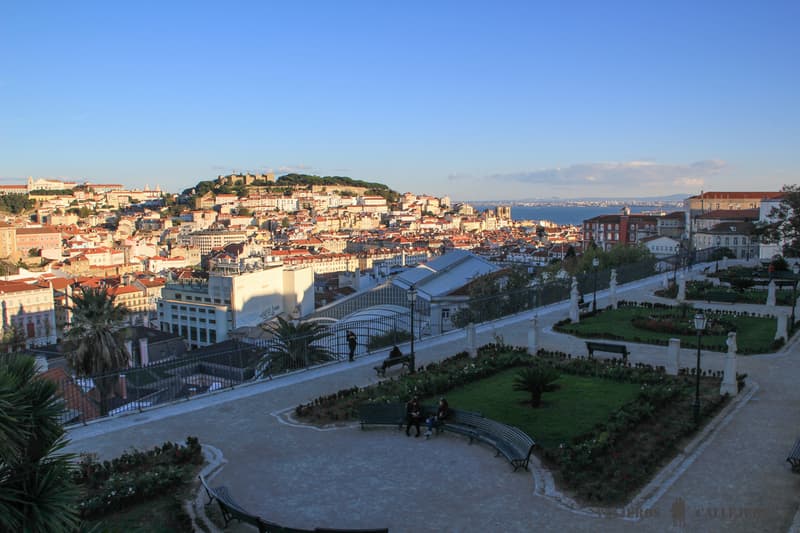 Mirador San Pedro de Alcántara en Lisboa