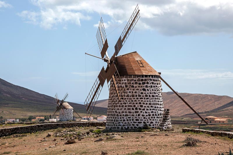 Molinos de Villaverde, viajar a Fuerteventura