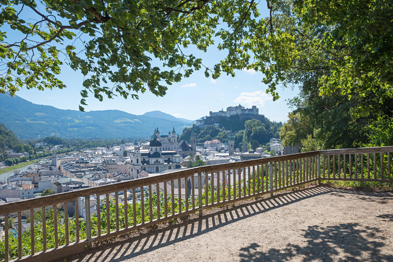 Colina de Mönchsberg salzburgo