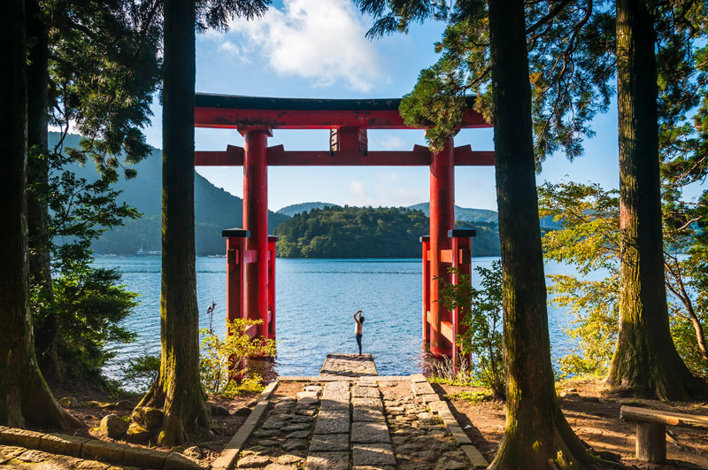 Heiwa no Torii en Hakone