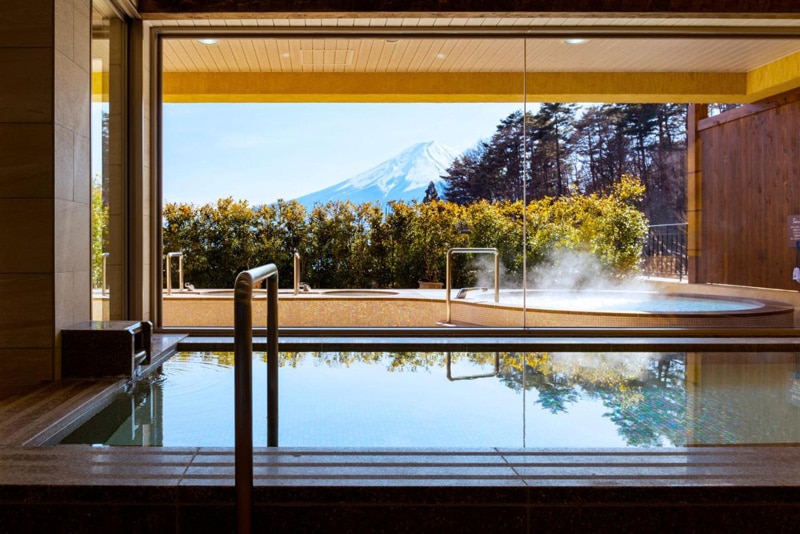 dormir vistas Fuji