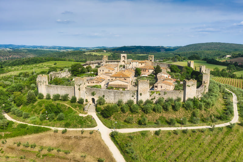 monterrigioni que ver en la toscana