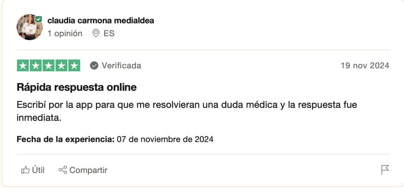 Opinión Heymondo sobre la aplicación móvil