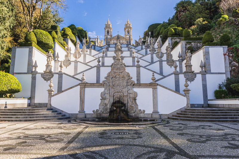 Santuario Bom Jesus do Monte en Braga
