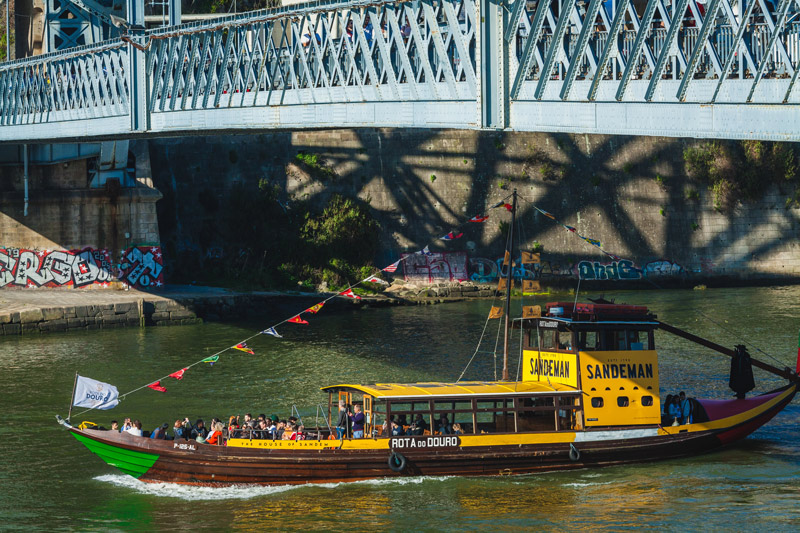 Paseo en barco por Oporto, algo básico de la ruta por Oporto en 4 días