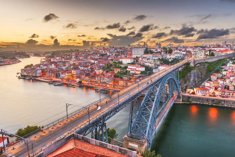 Atardecer puente Dom Luis I