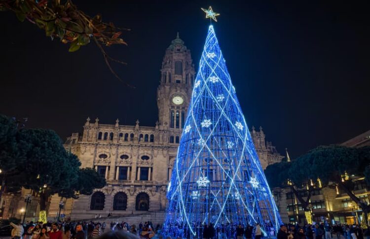 Oporto en Navidad