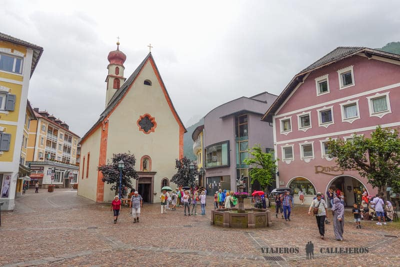 ortisei los dolomitas italia