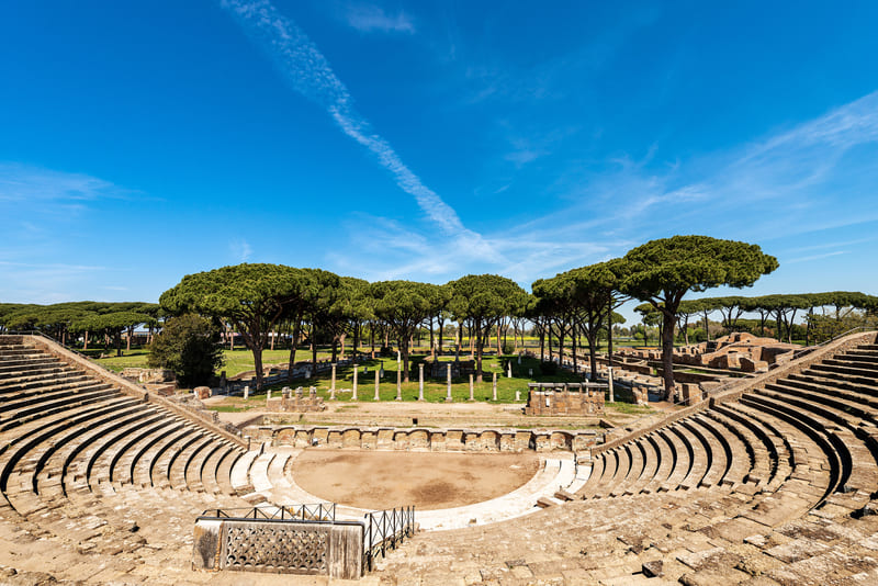 Ostia Antica que ver en italia