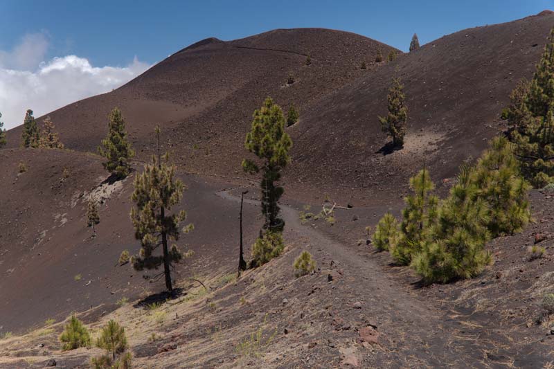 Paisaje volcánico de La Palma