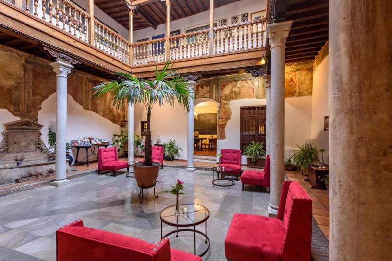 Palacio de Santa Inés, hoteles bonitos Granada