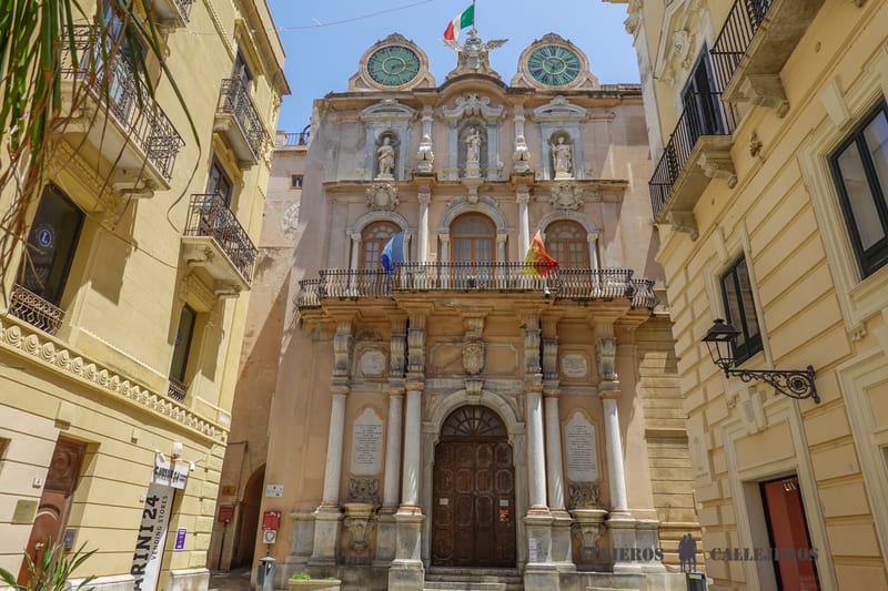Palacio Senatorio que visitar en trapani