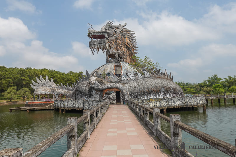 Parque abandonado Ho Thuy Tien que ver en hue