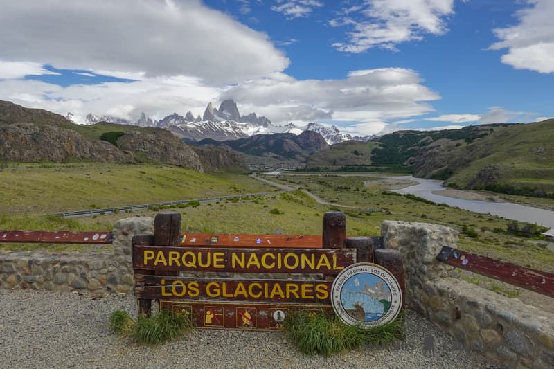Parque Nacional Los Glaciares en El Chaltén dentro de los consejos para viajar a Argentina