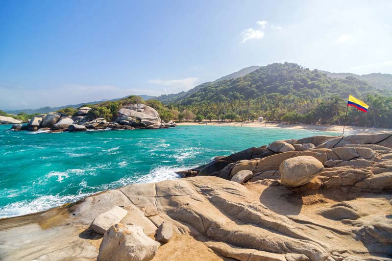 Parque Tayrona, eSIM en Colombia