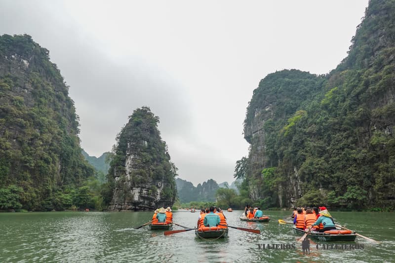 Paseo en barca por Trang An