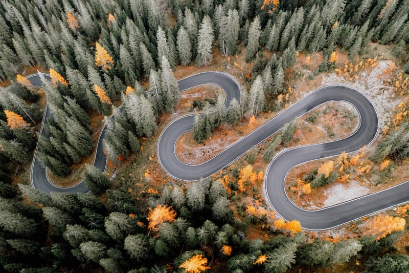 Paso Giau en la ruta por los Dolomitas en 7 días