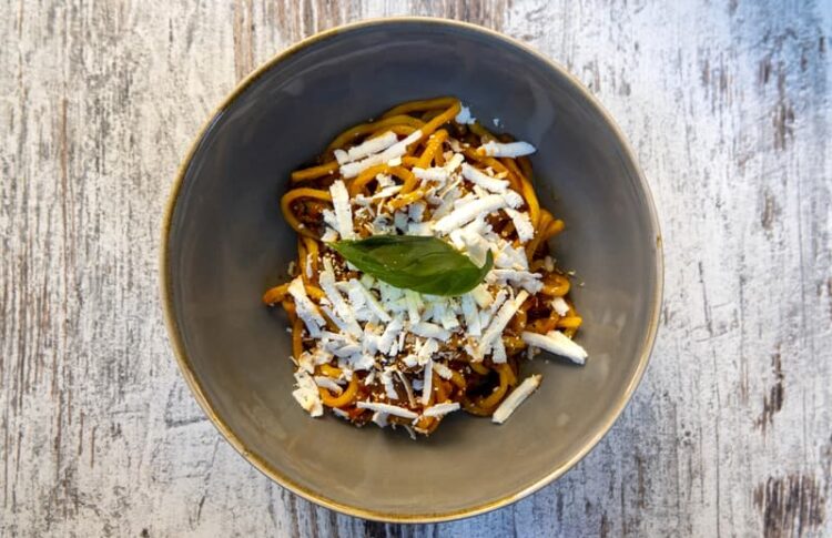 Pasta alla Norma en los restaurantes donde comer en Ragusa