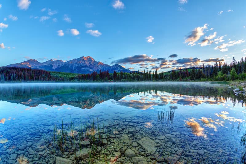 Patricia Lake en Jasper National Park