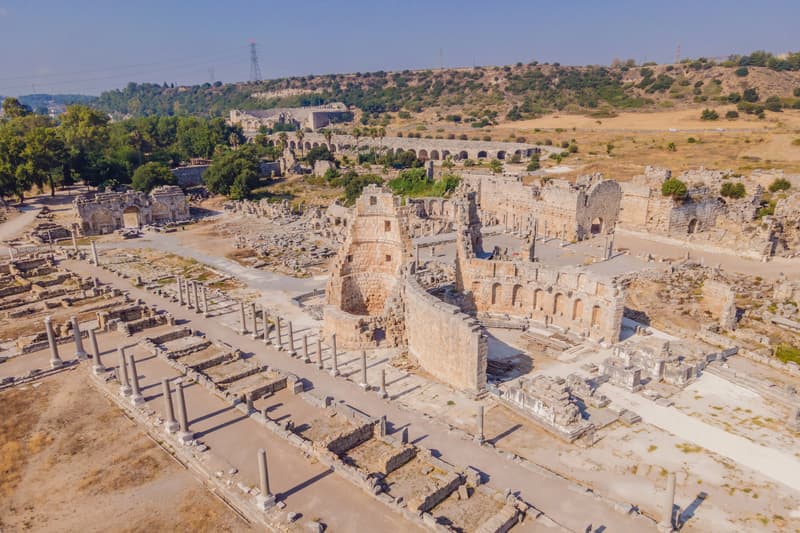 Perge en una ruta por Turquía en dos semanas
