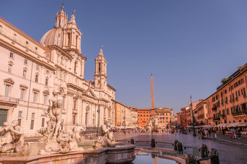 Piazza Navona en la ruta por Roma en 5 días