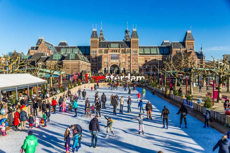 Pista de patinaje de Museumplein