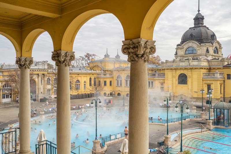 planes en Budapest en navidad